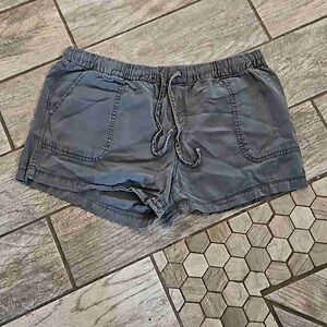 Casual Gray Women's Shorts